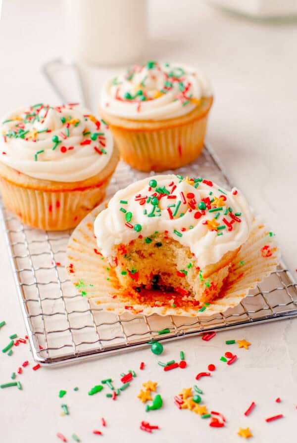 christmas cupcakes