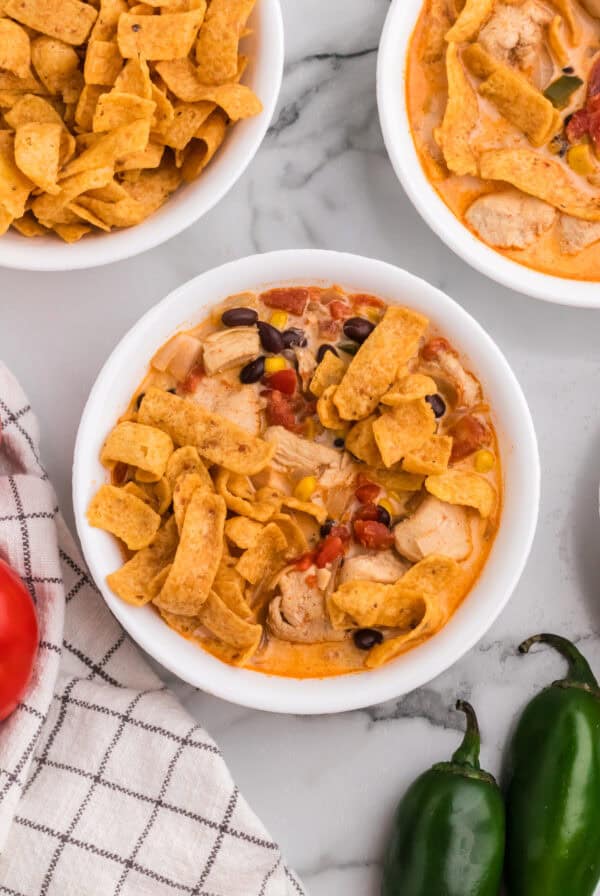 Creamy Chicken Tortilla Soup