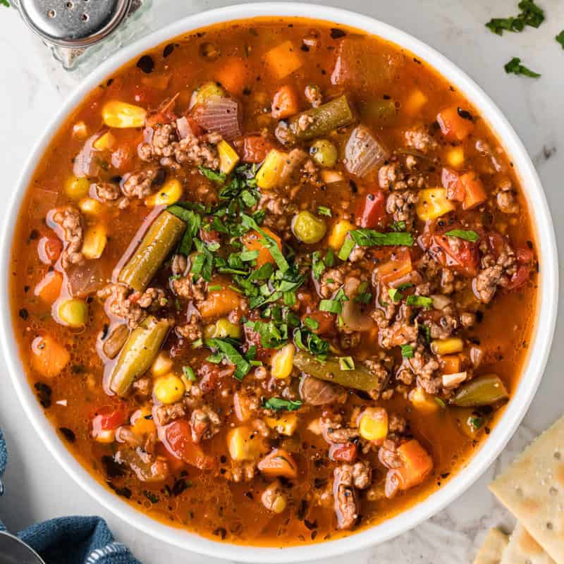 Vegetable Beef Soup-image