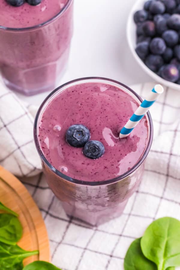 Blueberry Spinach Smoothie