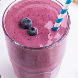 blueberry smoothie