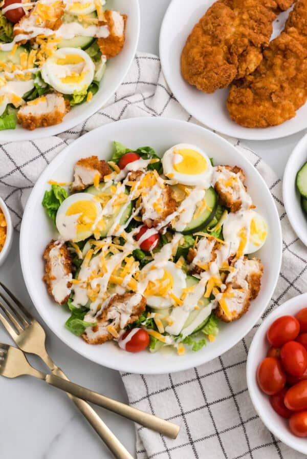 Crispy Chicken Salad
