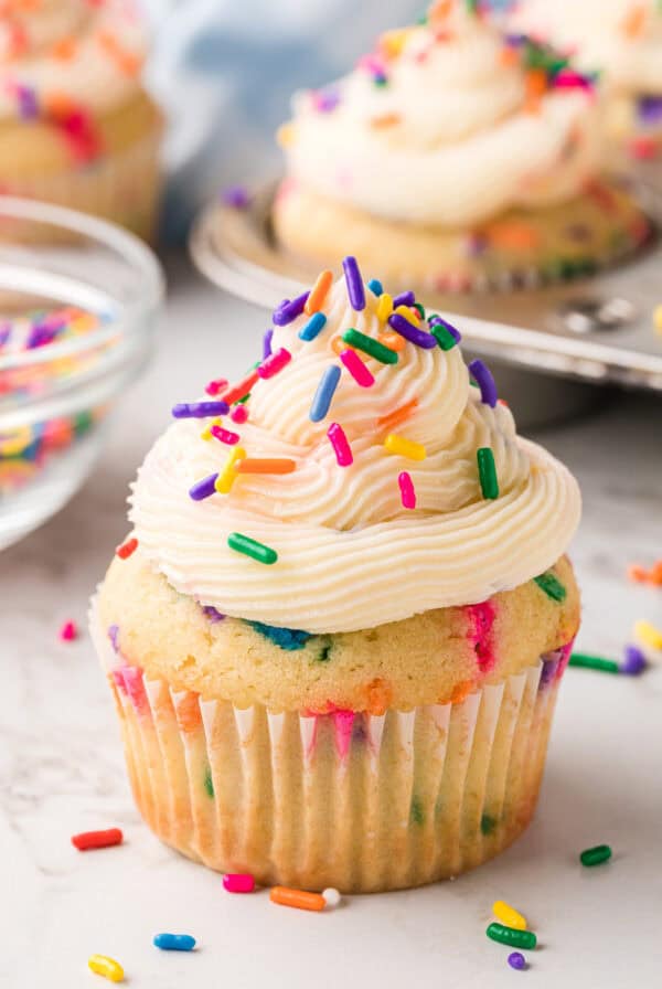 funfetti cupcake
