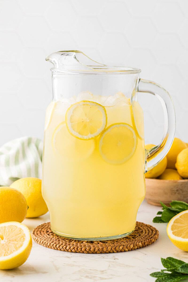 pitcher of the Homemade Lemonade.
