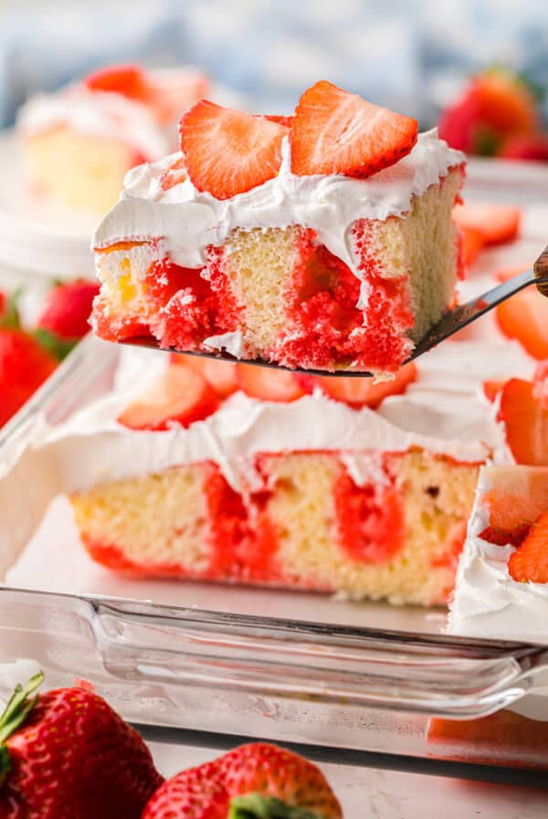 Strawberry Poke Cake