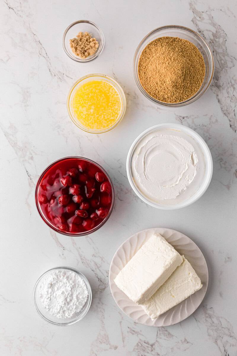 ingredients for the Cherry Delight.