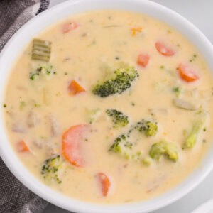 Broccoli Potato Cheese Soup