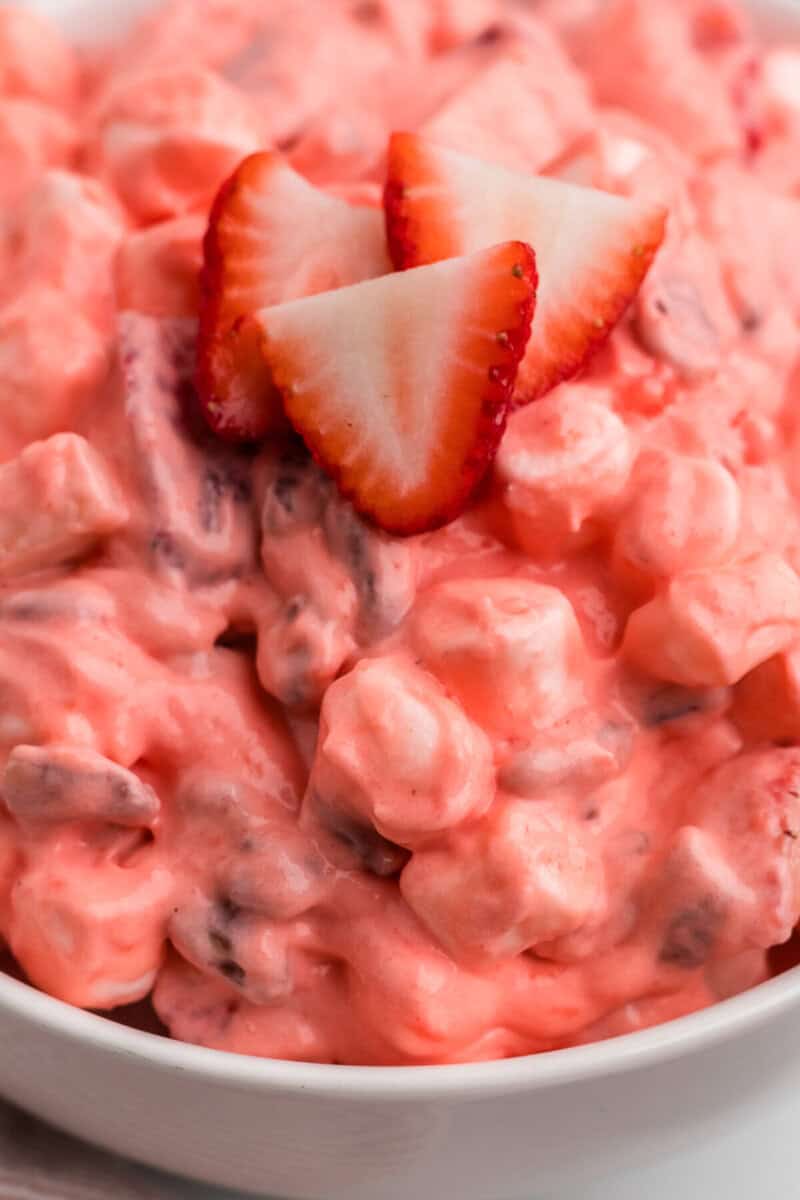 another closeup of the Strawberry Fluff.