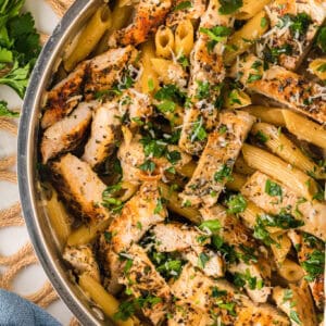 Garlic Parmasan Chicken Pasta