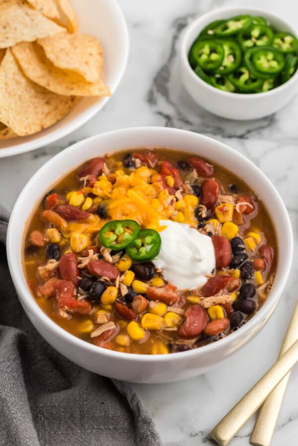 7 can taco soup