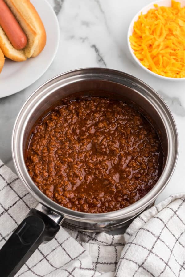 Homemade Hotdog Chili