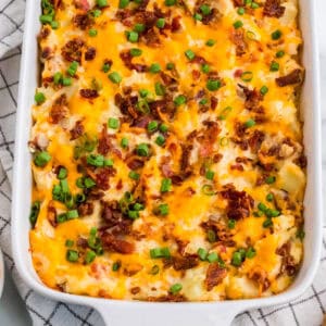 Loaded Mashed Potatoes Recipe Card