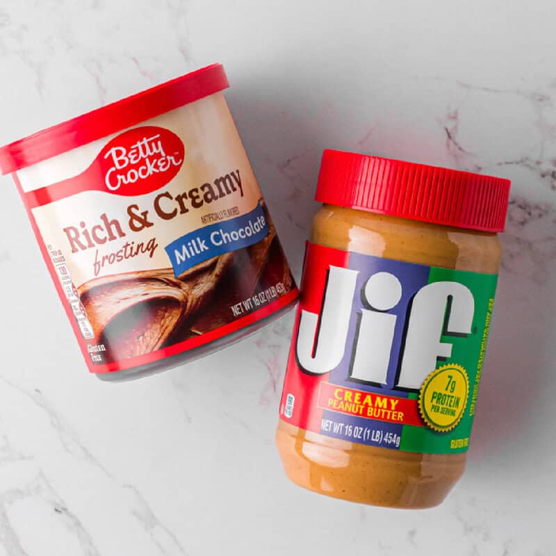 2 Ingredient Fudge ingredient laying on table