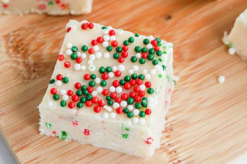 Christmas Cookie Fudge
