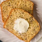 banana bread recipe card