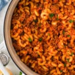 Beefaroni recipe card