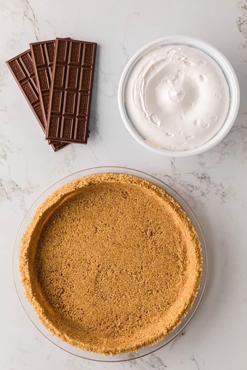 ingredients for the Hershey Pie