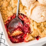 cherry cobbler