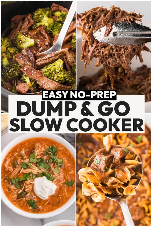 Dump and Go Slow Cooker Dinners