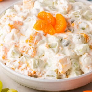 creamy fruit salad