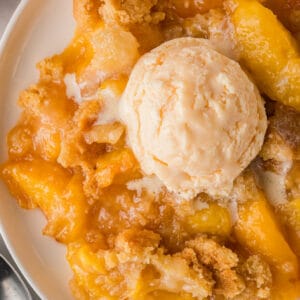 How to make Peach Cobbler: