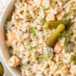 pickle pasta salad
