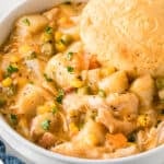 slow cooker chicken pot pie