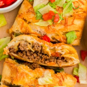 taco braid recipe card