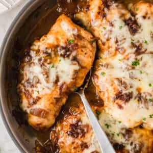 French onion chicken