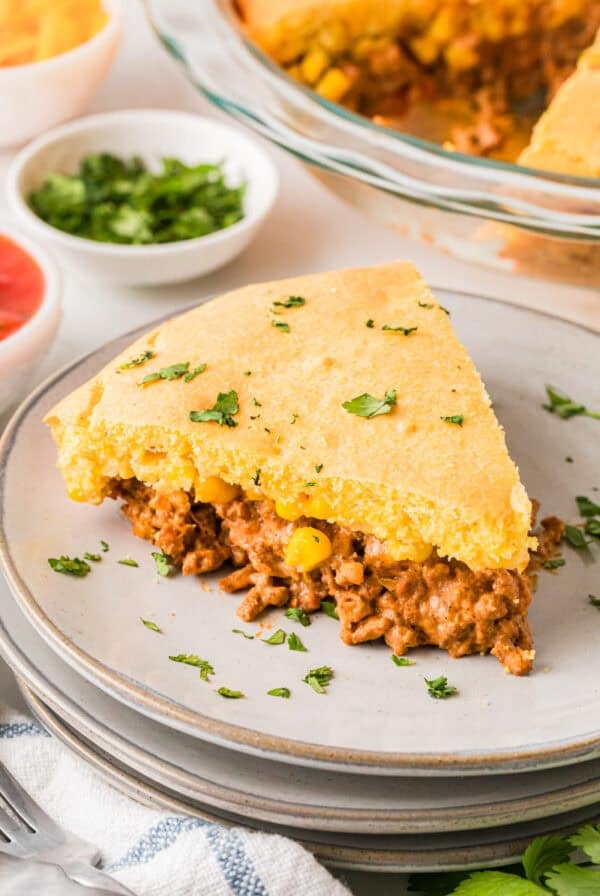Taco Cornbread Pie