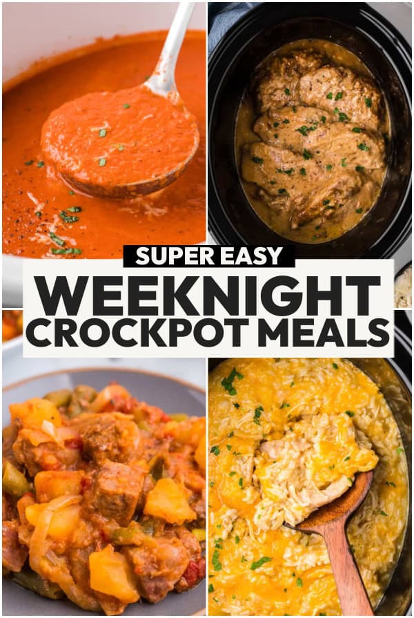 Easy Weeknight Crockpot Meals