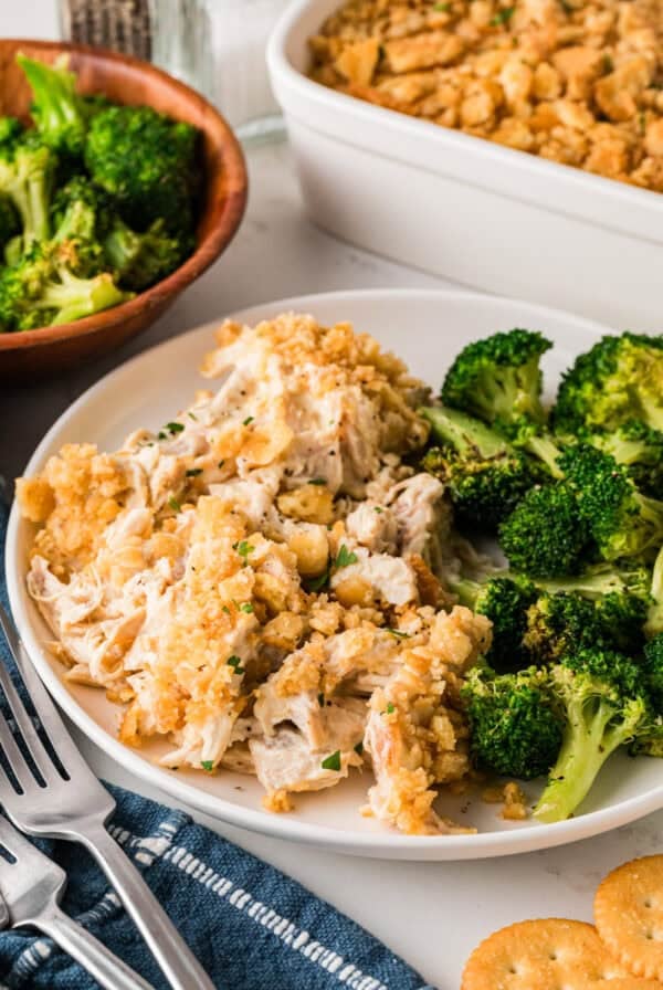 Rotisserie Chicken Casserole