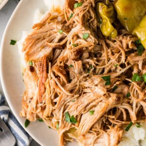 Slow Cooker Mississippi Chicken