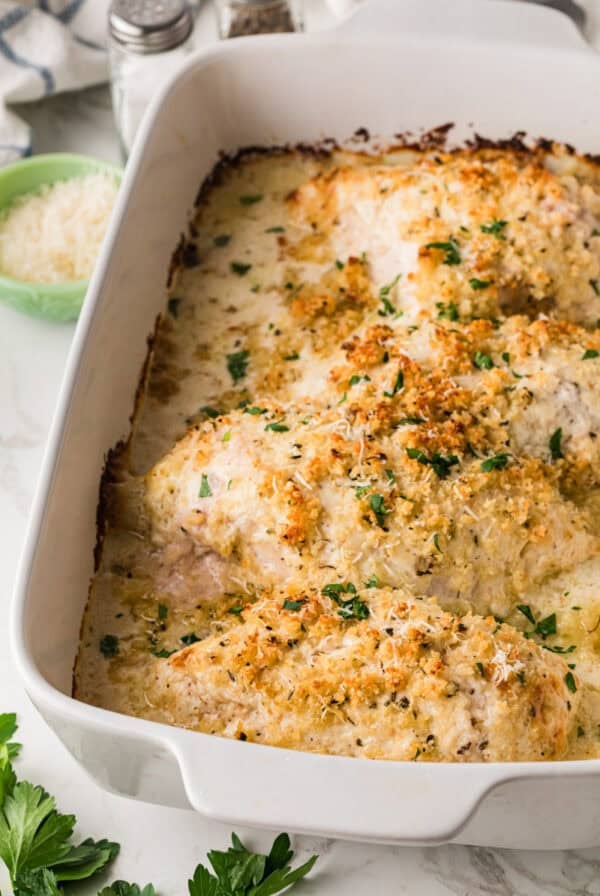 Baked Cesar Chicken