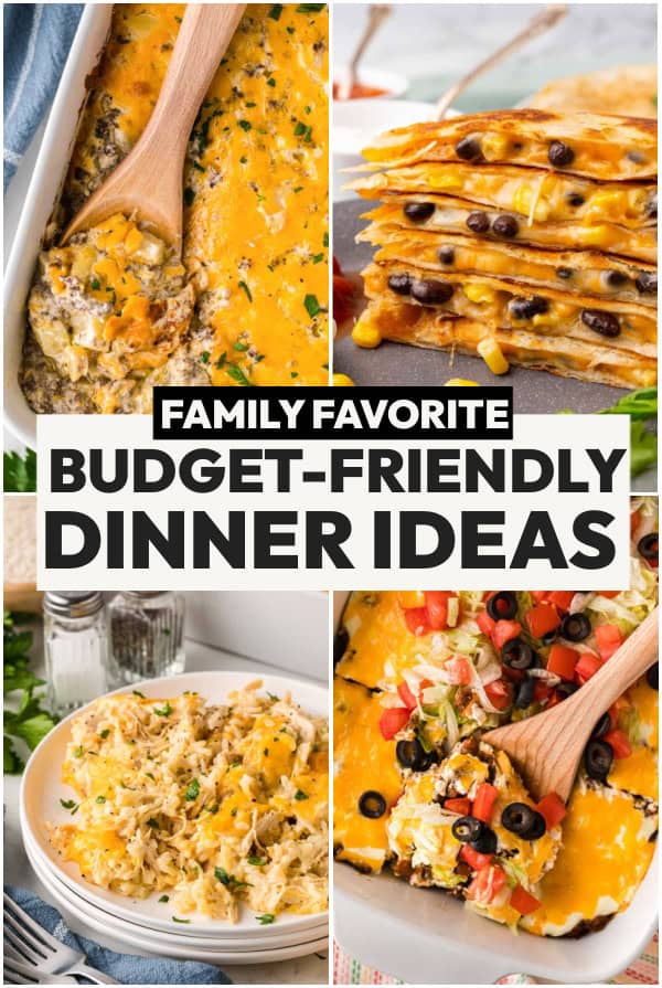 Budget Friendly Dinner Ideas top