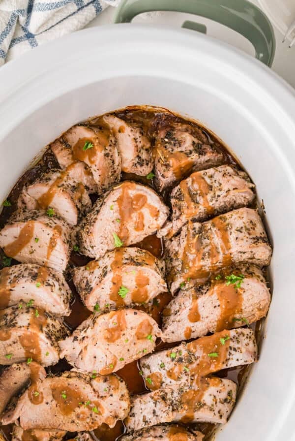 pork loin in the slow cooker